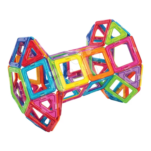 Mágneses építőjáték Extra Basic 3D Magformers 62 részes