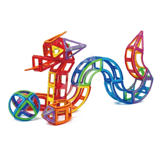 Mágneses építőjáték Kreatív készlet Creative Set Magformers 90 részes