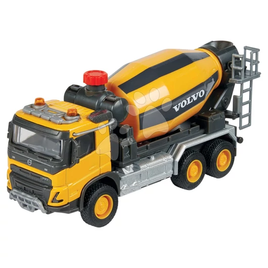 Autíčko stavebné s miešačkou betónu Volvo Truck Cement Mixer Majorette dĺžka 19 cm od 3 rokov MJ3723005
