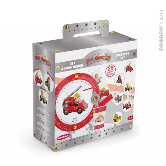 Pazapa születésnapi edénykészlet Birthday Set P'tit Garcon 0007