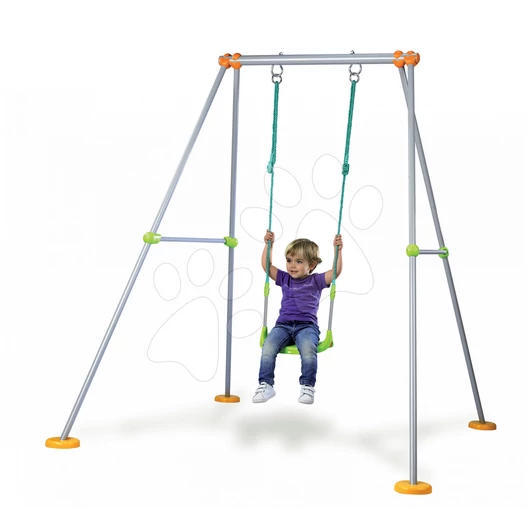 Smoby fém gyerekhinta Portique Plus 310191 narancssárga-zöld
