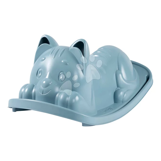 Macska hinta Blue Cat Rocker Life Smoby kék ergonomikus ülőkével UV védelemmel 18 hó-tól - 2025 modell SM830109