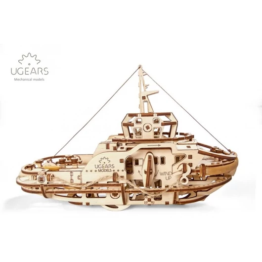 UGEARS Vontatóhajó - mechanikus modell