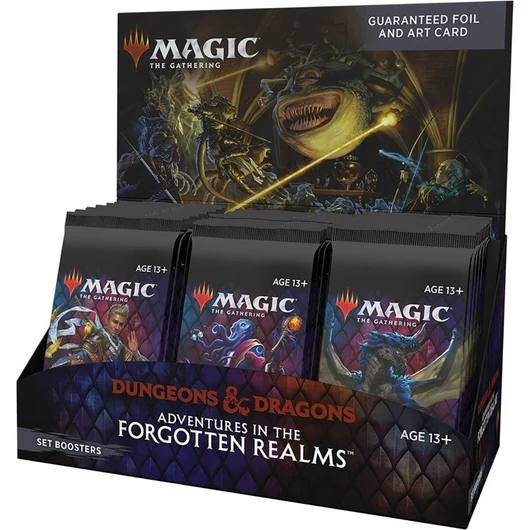 Magic: The Gathering: Adventures in the Forgotten Realms Set Booster Display