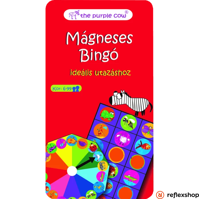 Állat bingó mágneses társasjáték