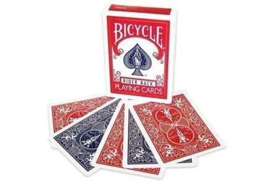 Bicycle Magic Double Back Piros/Kék kártya