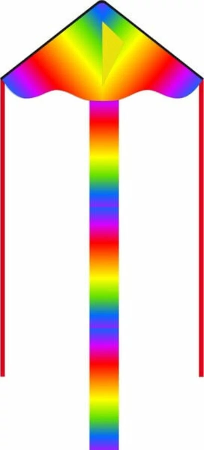 Eco Line Simple Flyer Radiant Rainbow sárkány - 85 cm