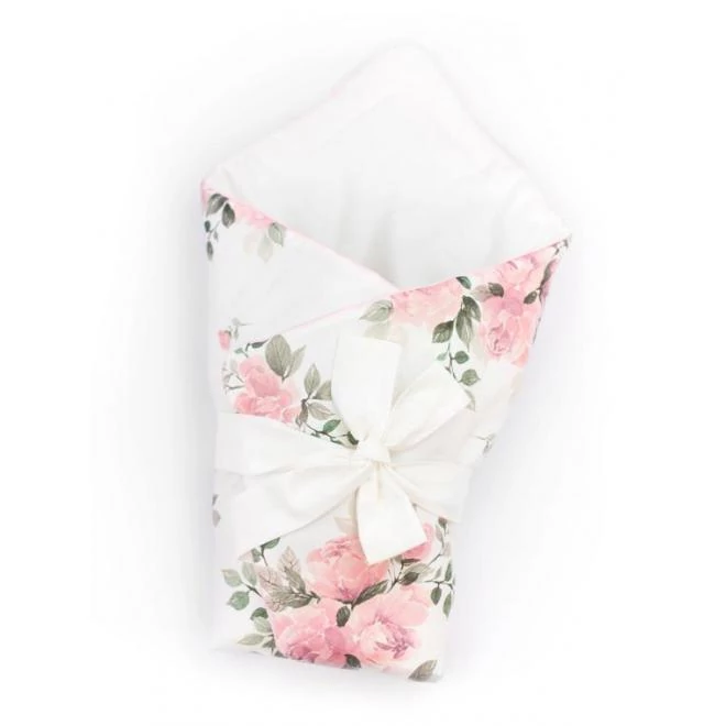 Virágos motívumú, pólya babáknak