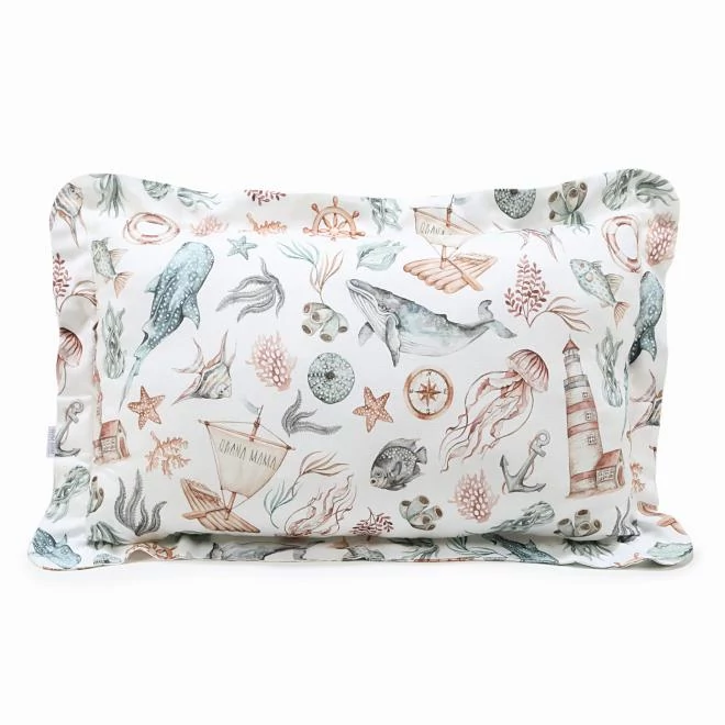 Pamut fodros párna - Az óceán világa