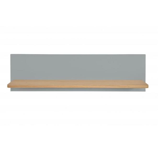 Minimalista stílusú polc, szürke színben - ZARA