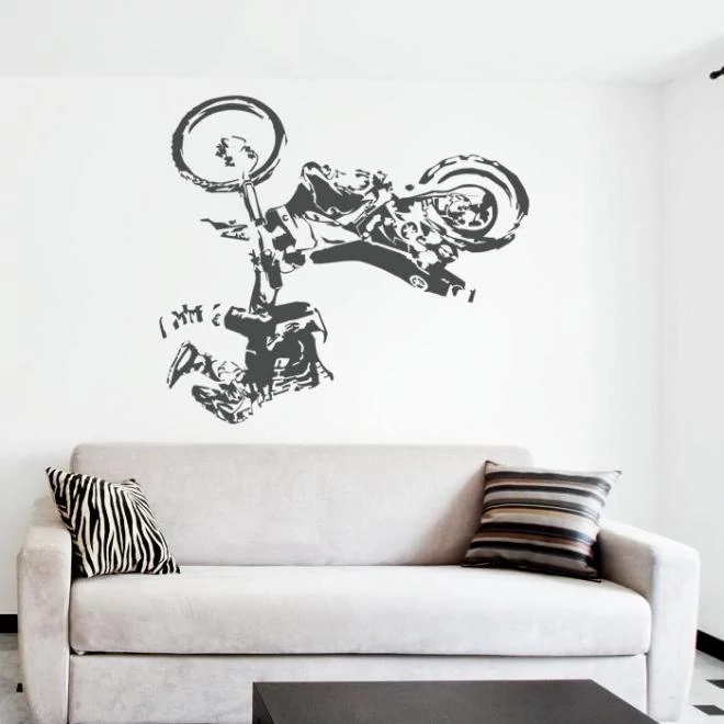 Cross motor motívumú, fali matrica