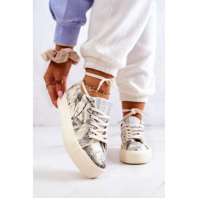 Bézs, Big Star tornacipő, hölgyeknek