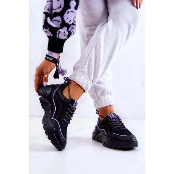 Big Star tornacipő, fekete színben, hölgyeknek