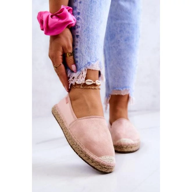 Női, rózsaszín Big Star espadrill