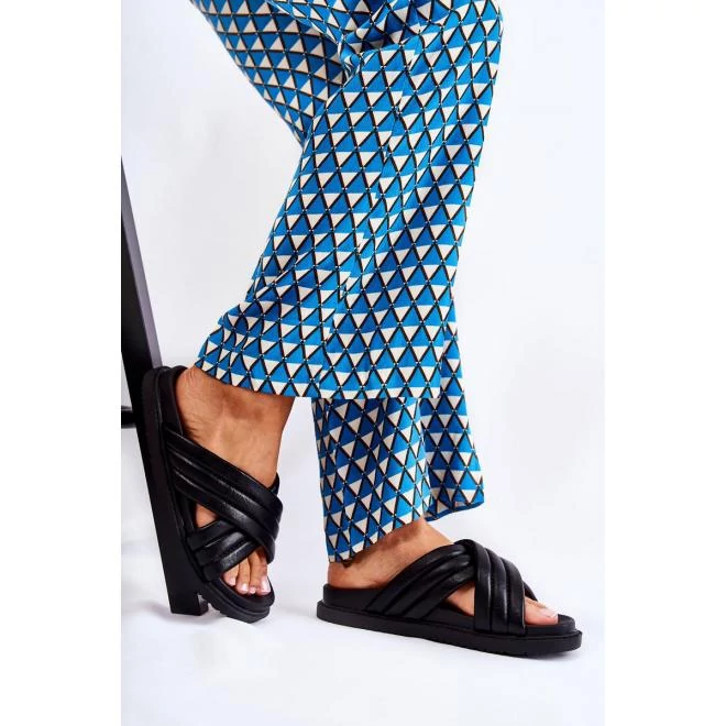 Fekete papucs, hölgyeknek