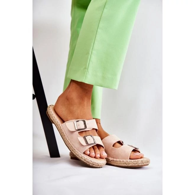 Velúr, rózsaszín papucs, hölgyeknek