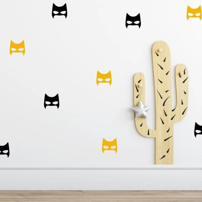 Szuperhős motívumú, matrica készlet