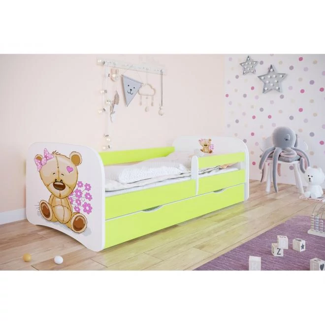 Gyerekágy, mackó motívummal - Babydreams 140x70 cm