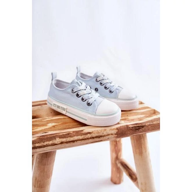 Gyermek Big Star szövet tornacipő, világoskék színben