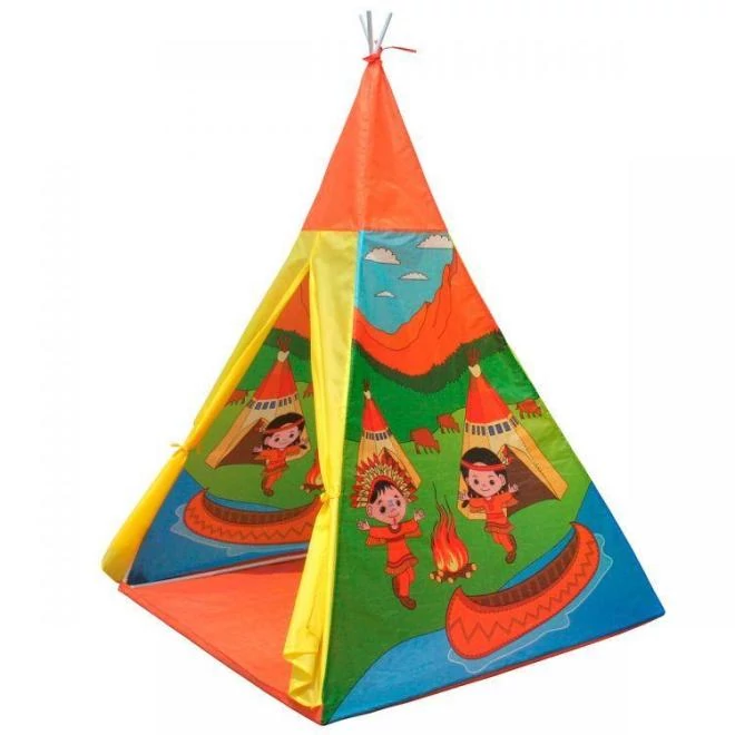 Színes indián teepee sátor, gyerekeknek