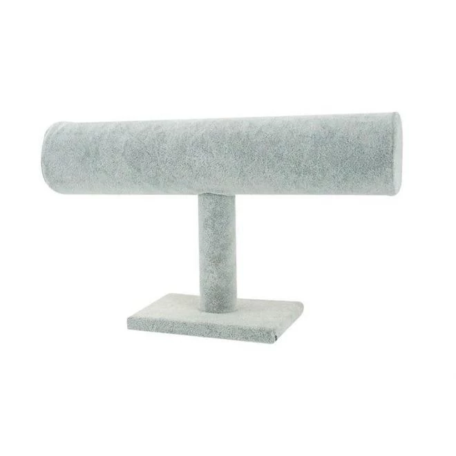 Szürke színű, karkötőállvány