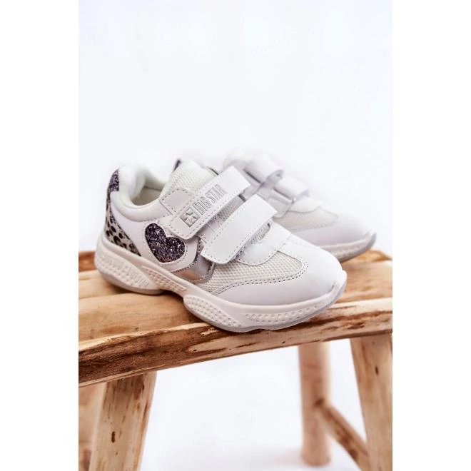 Big Star gyerek tornacipő, fehér színben