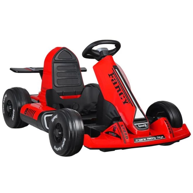 Piros színű, gyerek gokart, távirányítóval