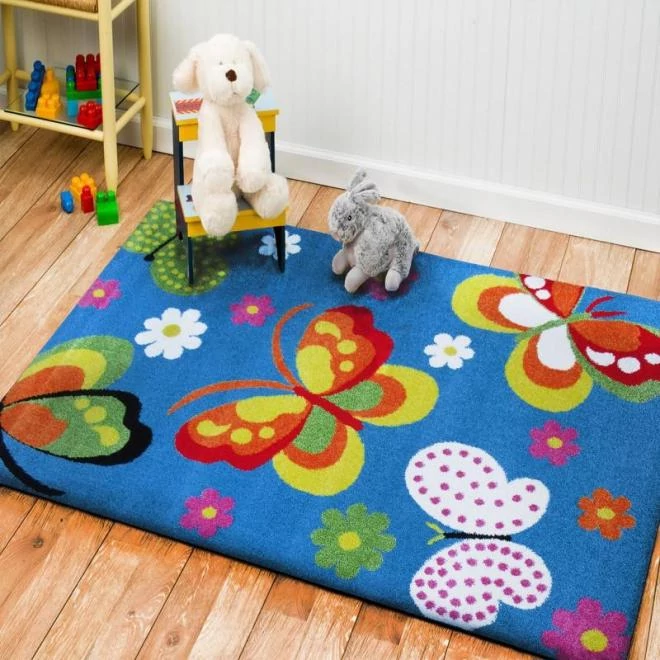 Színes szőnyeg - Pillangók