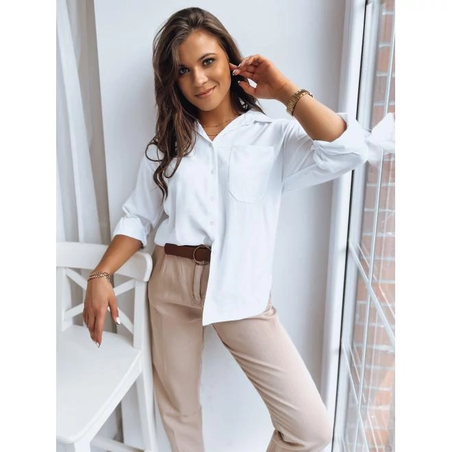 Fehér színű, elegáns női ing