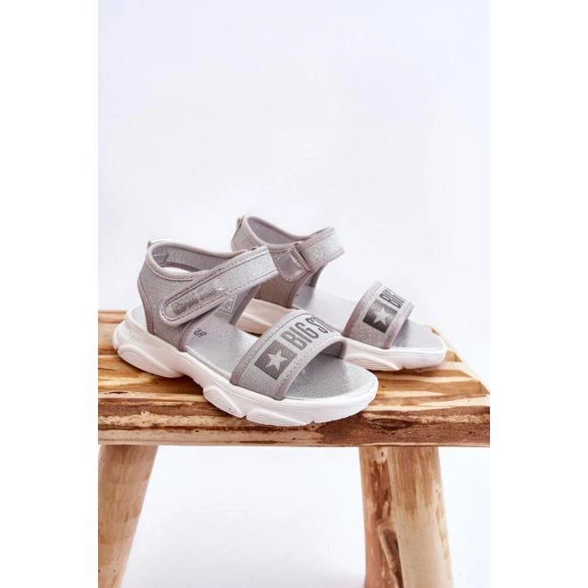 Ezüst Big Star szandál, lányoknak