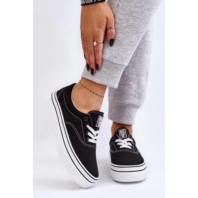 Fekete, Big Star tornacipő, hölgyeknek