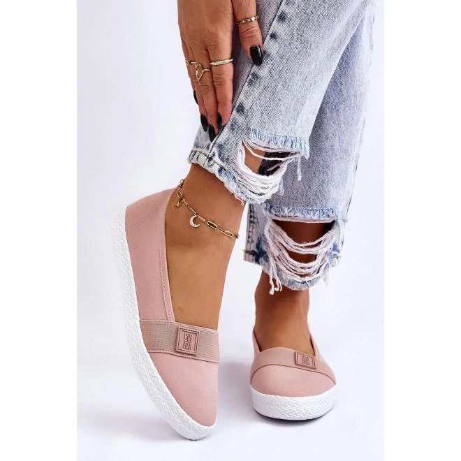 Felbújós, rózsaszín, Big Star tornacipő, hölgyeknek