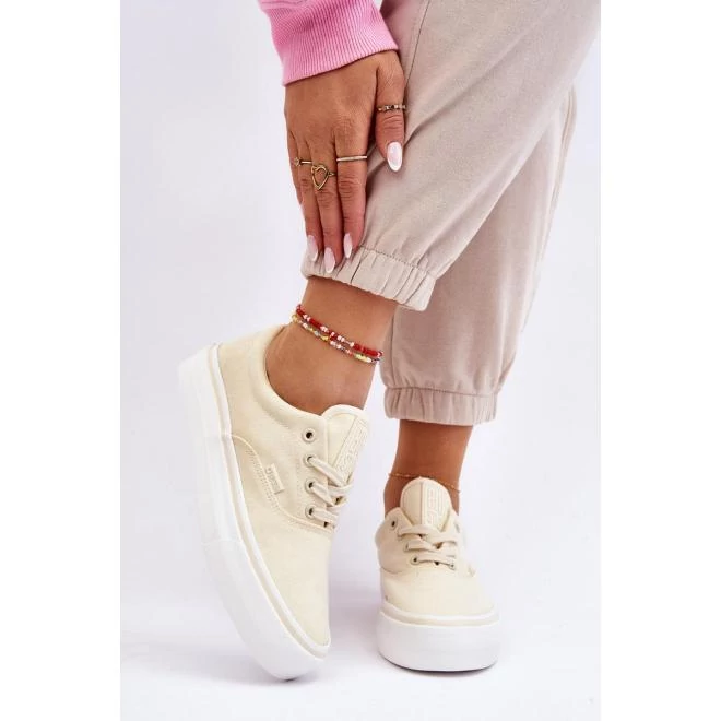 Big Star, sárga, női tornacipő