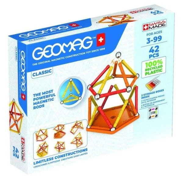 Geomag Classic Green Line 42 db-os mágneses építőjáték