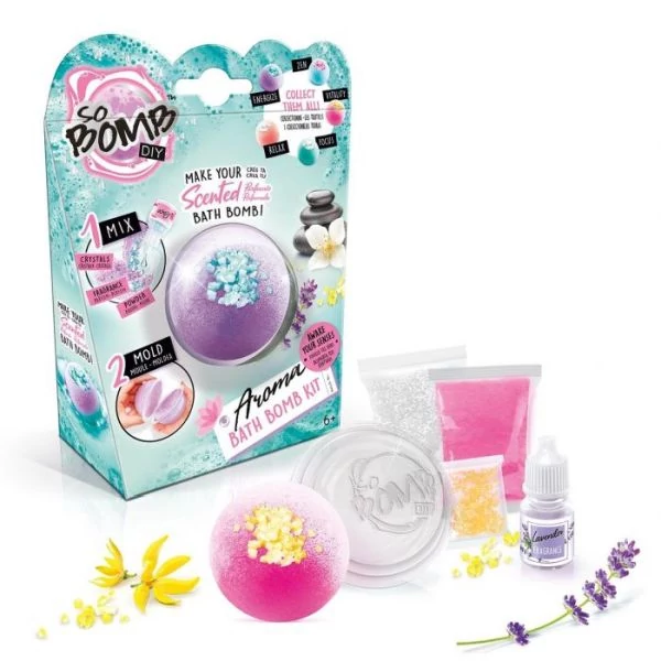 Canal Toys - Illatos Fürdőgolyó készítő 1 db-os szett - többféle