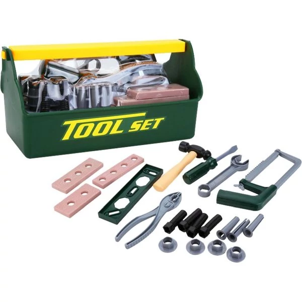Játék szerszámkészlet szerszámos ládában
