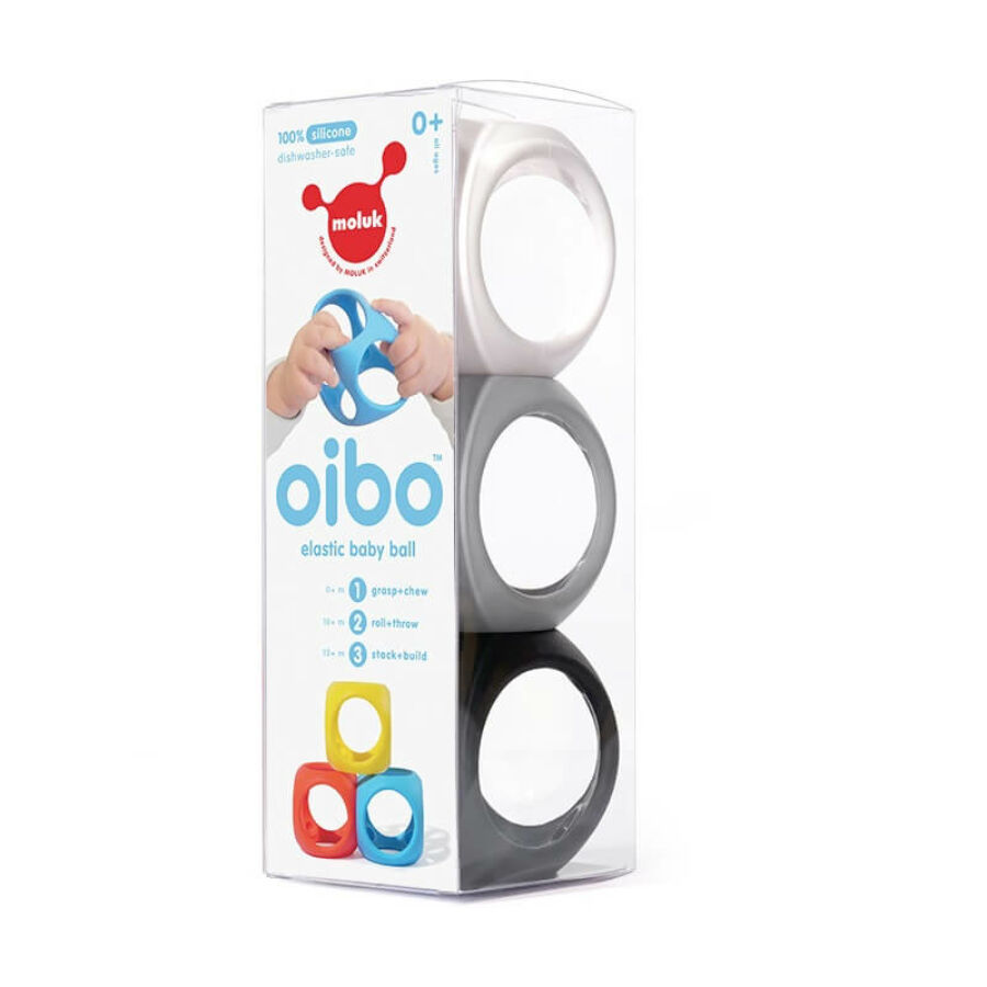 Oibo fejlesztő játék, 3db-os szett, monokróm