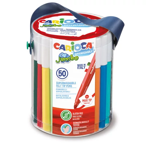 Jumbo filctollszett 50db - Carioca