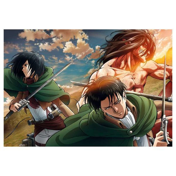 Anime Attack on Titans 500 db-os puzzle - Clementoni
