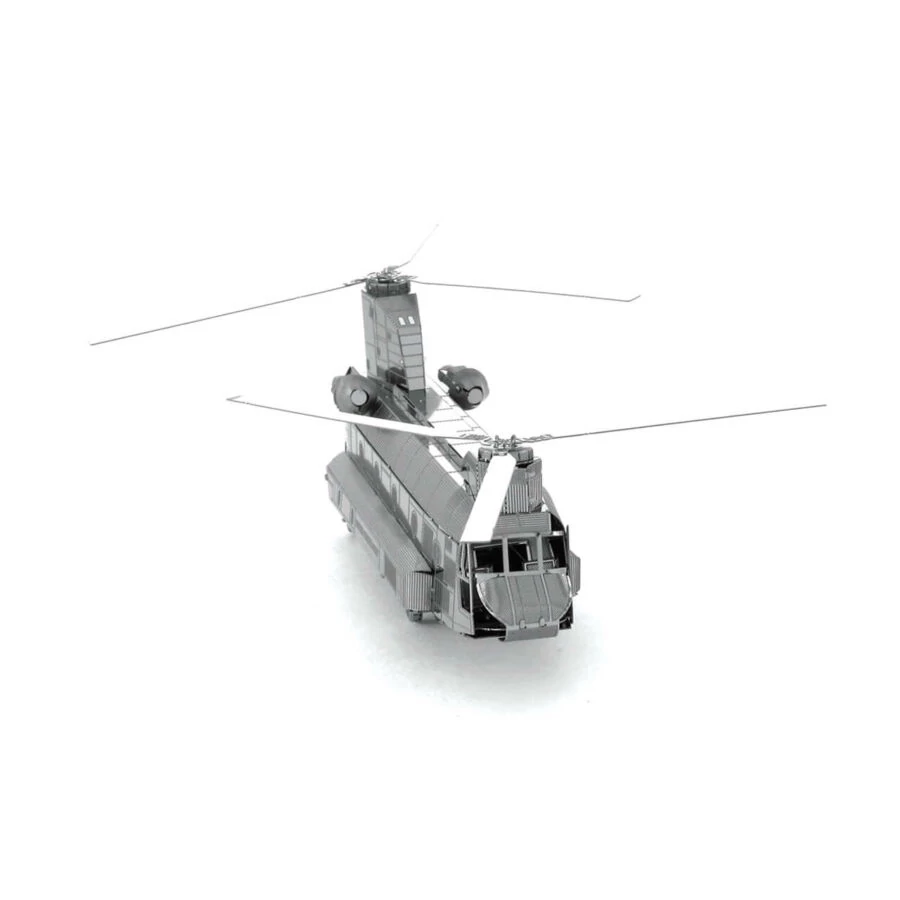 Metal Earth Boeing CH-47 Chinook helikopter - lézervágott acél makettező szett
