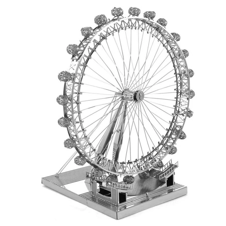 Metal Earth ICONX London Eye - nagyméretű lézervágott acél makettező szett