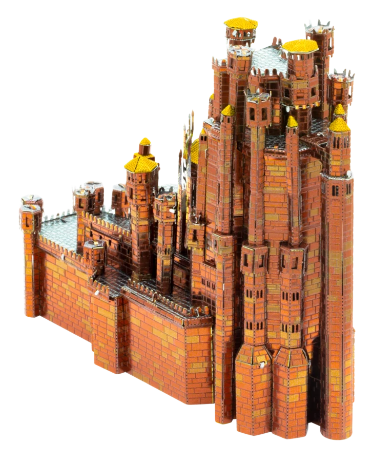 Metal Earth ICONX Trónok harca: Vörös torony - nagyméretű lézervágott acél makettező szett