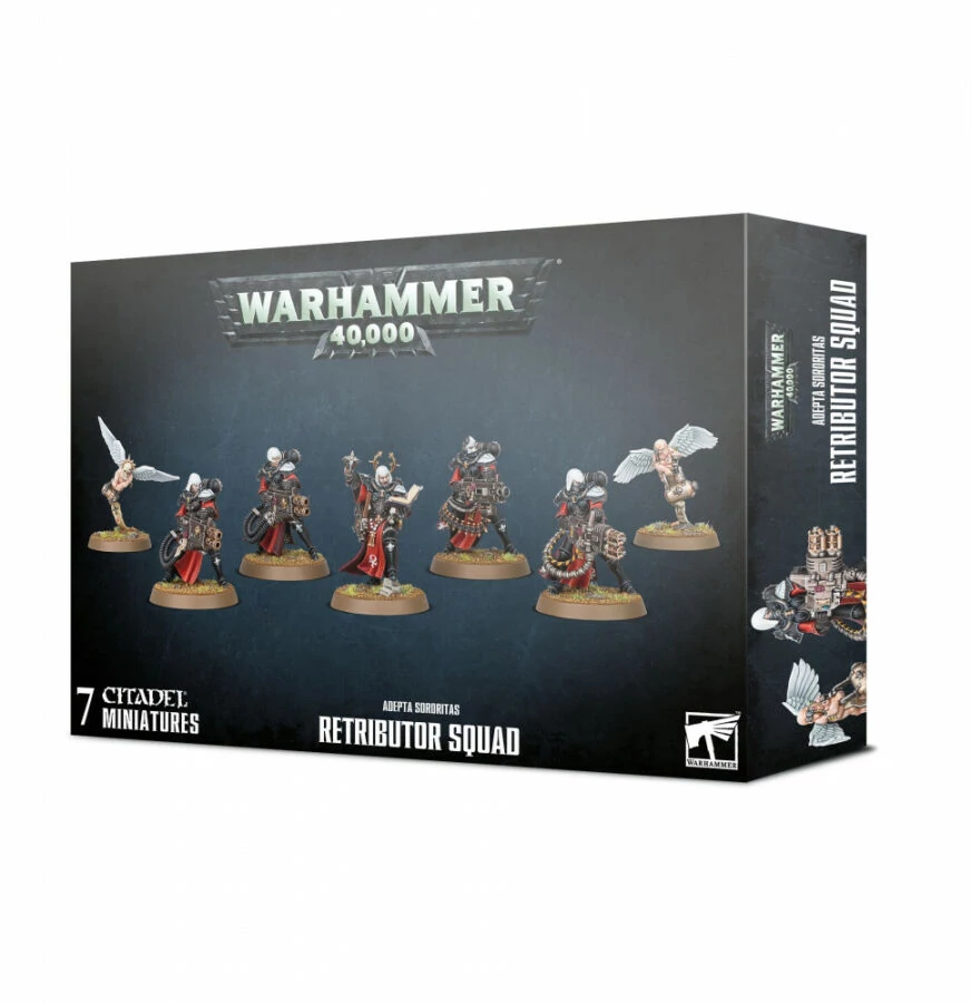 Adepta Sororitas: Retributor Squad minifigurák