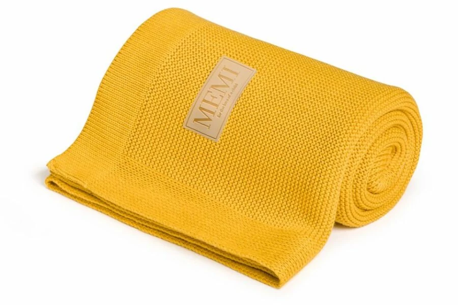 My Memi Bambusz-pamut baba takaró - Méz