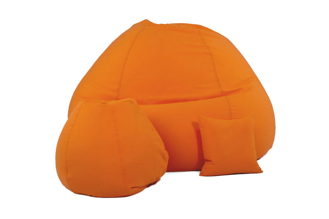 Narancs ALL IN Grandiózus babzsákfotel garnitúra