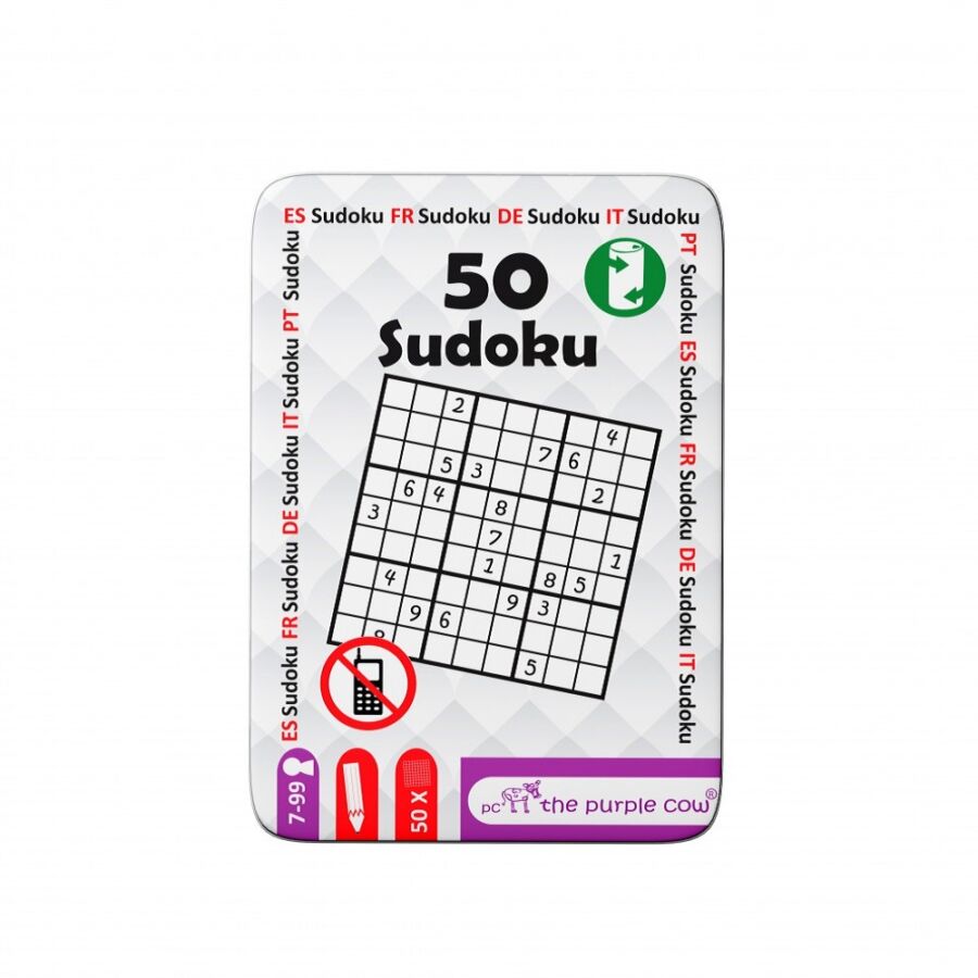 50 Sudoku - foglalkoztató kártyák