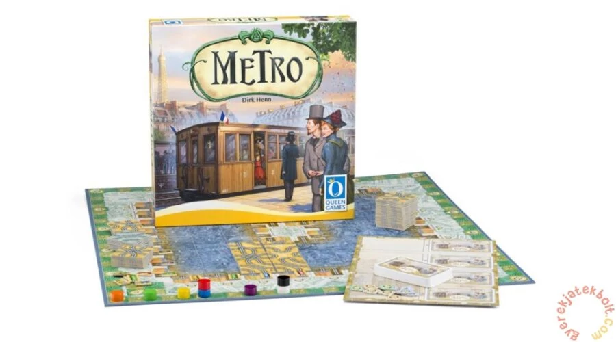 Piatnik Metro társasjáték kiegészítőkkel