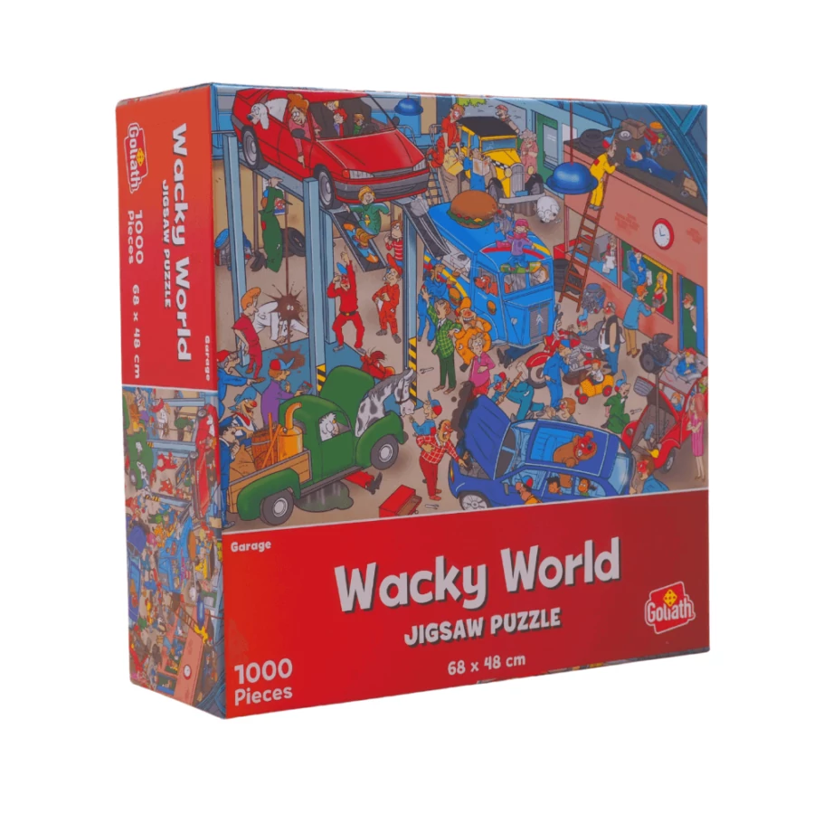 Wacky World puzzle, 1000 db-os - Garázs