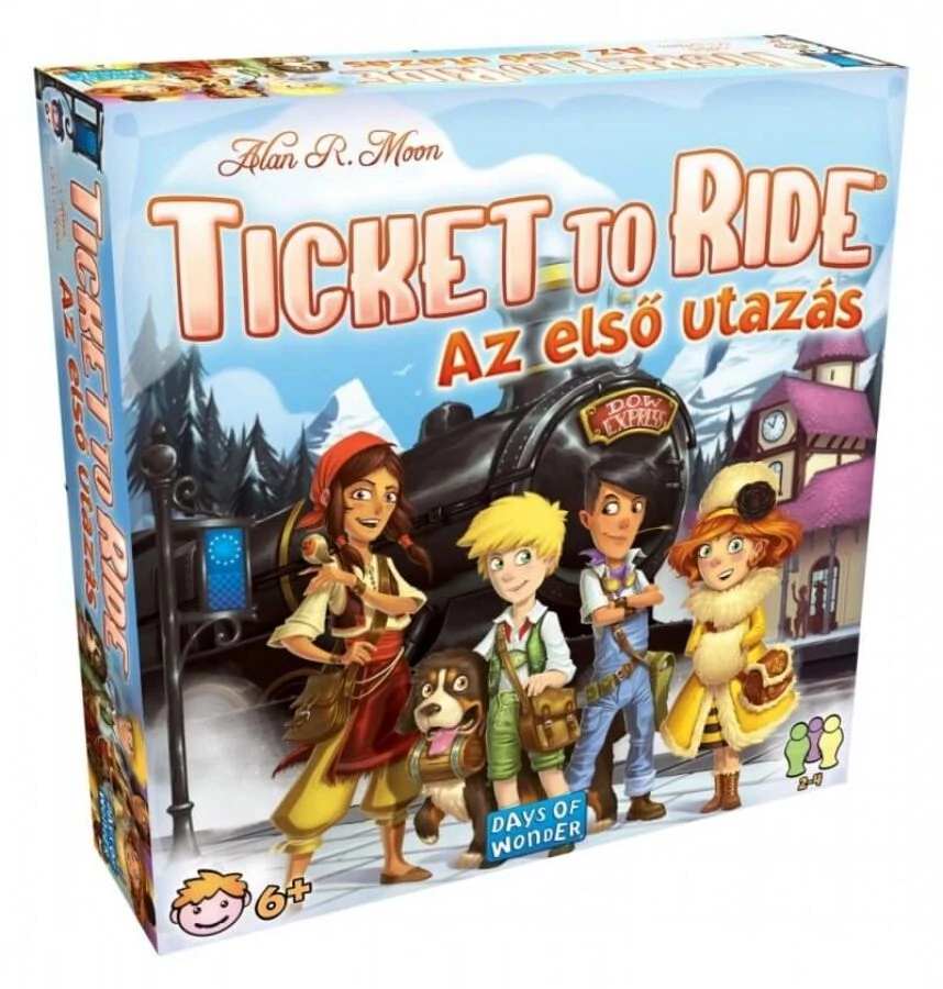 Days of Wonder Ticket to ride Az első utazás társasjáték