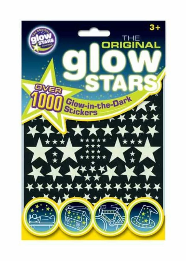 Glowstars 1000 db-os foszforeszkáló csillagszett
